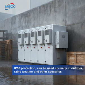 Gabinete ESS Todo en Uno para Exteriores, Inversor de 50KW 100KW con Paquetes de Baterías Solares de 100kWh, Sistema de Almacenamiento de Energía Solar de Litio ESS - Product Image 3