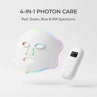 Masque LED EYCO 460nm 630nm 850nm Thérapie par lumière rouge Quatre puces Masque facial à lumière rouge