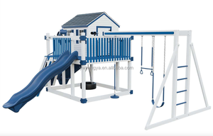 <span class=keywords><strong>Area</strong></span> <span class=keywords><strong>Giochi</strong></span> Esterna Personalizzata di Alta Gamma, Decorazione per Giardino e Cortile, Parco <span class=keywords><strong>Giochi</strong></span> con Scivolo e Altalena in Legno e Plastica, Vendita Diretta dalla Fabbrica - Product Image 4