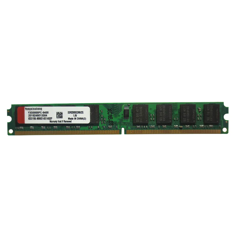 DDR2 DDR3 Ram 1GB 2GB 4GB 8GB DDR2 RAM 5300 6400 10600 12800 desktop Computer Memory 2RX8 For Intel and AMD fully compatible RAM