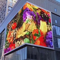 Pantalla de señal LED fija impermeable al aire libre para P4 P5 P6 P8 P10 pantalla grande Led vídeo HD de alto brillo