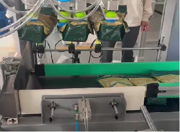 Flexible Robot Carton Packing Machine For Prawn Chips Bags/Sweet Potato Chip Bags
