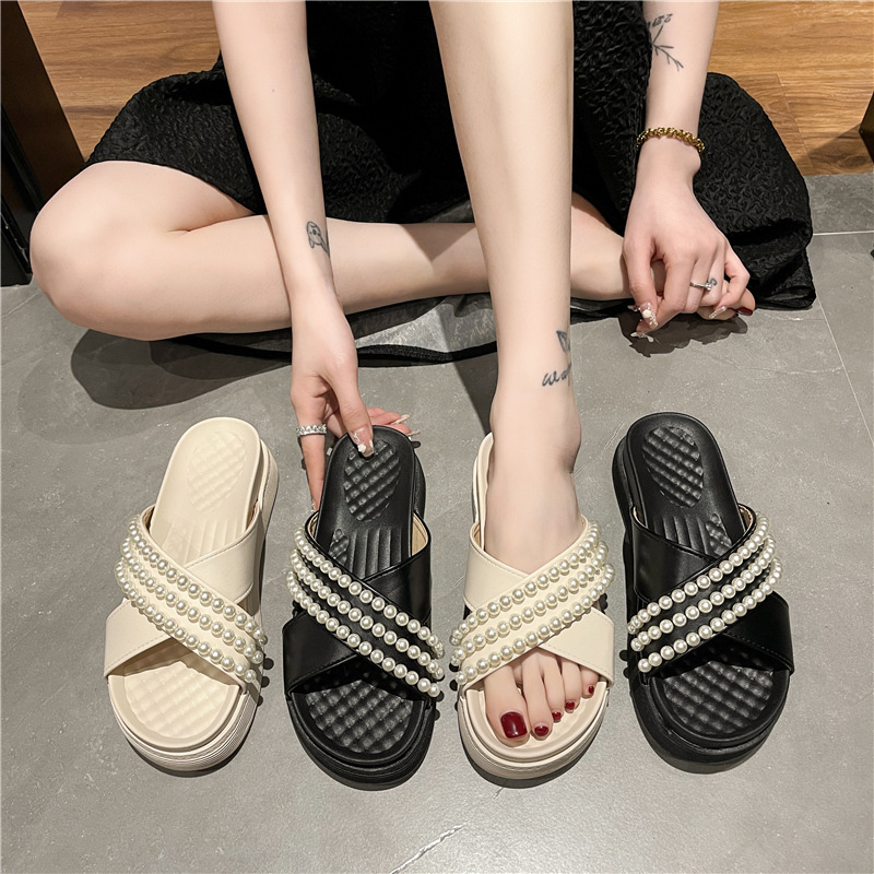 Venta al por mayor sandalias planas con perlas-Compre online los mejores  sandalias planas con perlas lotes de China sandalias planas con perlas a  mayoristas | Alibaba.com