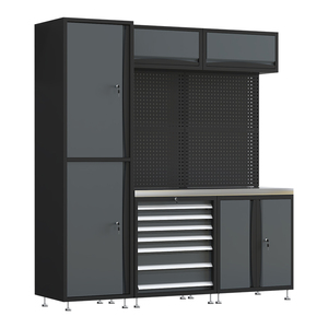 Combo en acier laminé à froid haute résistance |   Armoire à outils et établi pour <span class=keywords><strong>atelier</strong></span> et garage - Product Image 1