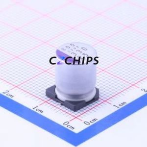 25SVPF330M ตัวเก็บประจุแบบแข็ง SMD, D10xL12.6 มม. ( ความจุ: 330uF ) ( ความแม่นยำ: 20% แรงดันไฟฟ้าที่กำหนด: 25V ) - Product Image 1