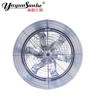 Ventilateur d'extraction électrique en acier inoxydable Yuyun Sanhe, de haute qualité, à cône papillon, pour poulailler, certifié CE, 36000m3/h