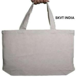 Sac fourre-tout en toile de coton biologique recyclable et écologique, imprimé sérigraphié avec logo personnalisé, durable et écoresponsable pour les courses, vente en gros - Product Image 6