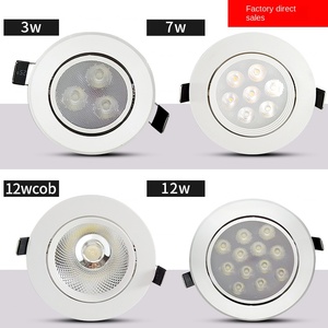 Đèn chiếu sáng âm trần tròn vuông, đèn spotlight âm trần có thể điều chỉnh, đèn downlight SMD 3w 5w 7w, đèn <span class=keywords><strong>led</strong></span> âm trần - Product Image 3