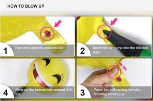 Disegni personalizzati festa di buon compleanno per bambini <span class=keywords><strong>palloncini</strong></span> lamina con numeri alfabetici in oro singolo da 16 pollici - Product Image 3