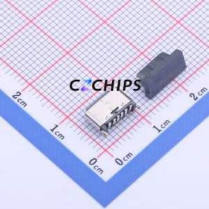 YTC-TC6ST-50 USB Connector SMD Connector ( Connector Type: Type-C )( Gender: Female )( Mounting Type: Vertical Mount ) - Product Image 2