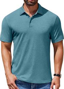 Chemises polo en coton de nouvelle conception, fabrication d'usine, vente chaude, nouvelle qualité, respirantes, à séchage rapide, pour hommes, personnalisables - Product Image 2