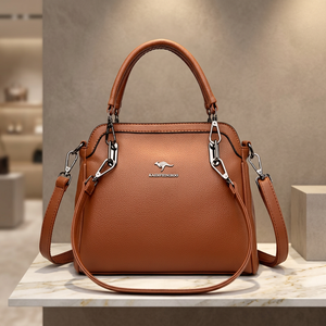 Hot Sale Classic Design Women Crossbody Handbag Large Capacity Multi-Layer Zipper Leather Shoulder <b>Bag</b> - Product Image 2