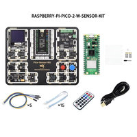 Placa Microcontroladora Raspberry Pi Pico 2 W, Basada en el Chip Oficial RP2350 de Diseño de Doble Núcleo, Compatible con WIFI y Bluetooth