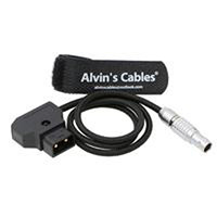 Flexibles Anton D-TAP 2-Pin-Stecker-Winkelstromkabel für Teradek ARRI RED Kamera SmallHD Paralinx Preston Transvideo