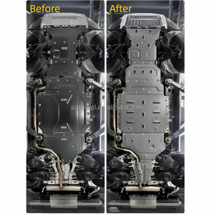 Para Equation Leopard 5, piezas de rendimiento, placa protectora de chasis inferior, placa protectora de máquina de modificación de armadura de tanque de agua delantero - Product Image 3