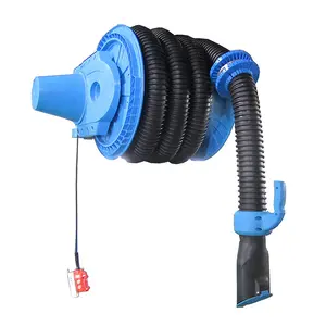 High Performance Electric Drum Exhaust Extraction System Hoses Reel