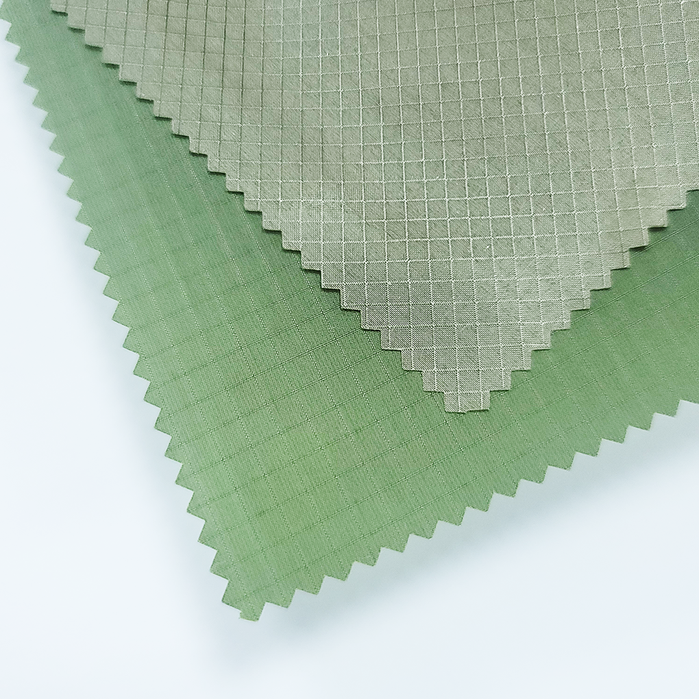 Ultralight Ripstop Nylon Fabric clear Nylon Fabric Waterproof with Down Proof Waterproof Finish
