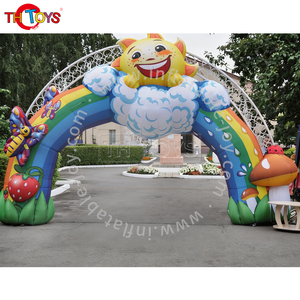 कस्टम डिजाइन आउटडोर विज्ञापन नायलॉन 5 मीटर इंफ्लेटेबल आर्क - Product Image 5