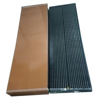 Tuiles solaires photovoltaïques rigides BIPV Hantile incurvées PERC 60W/70W à succès pour toitures