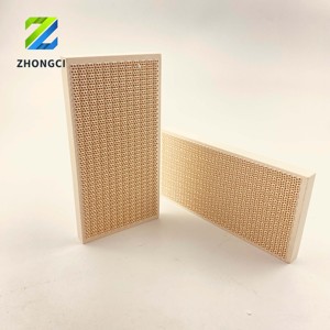 Paneles Cerámicos de Nido de Abeja de Infrarrojo Lejano en Forma de 8 de 147*74*13 mm, Venta Directa de Fábrica, Aptos para Hornos de Cocina o Industriales - Product Image 6
