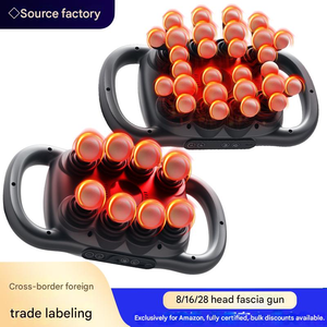 Nouveau Masseur à Percussion Tendance <span class=keywords><strong>2026</strong></span> avec 12 Têtes de <span class=keywords><strong>Massage</strong></span>, Fonction Chaleur et Froid, Rechargeable, Appareil de Récupération Musculaire Complet pour Usage Domestique - Product Image 2