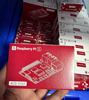 Kit de carte de développement Raspberry Pi 5 d'origine avec mini ordinateur à carte unique de 2 Go/4 Go/8 Go de RAM en stock au prix le plus bas