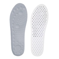 Semelles de confort sportif respirantes pour hommes PU Soft Step Poo Feeling Transpiration Absorbant Arche Semelle épaissie Semelle souple longue