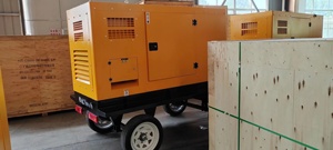 Kangmingsi 30KW Silent <b>Generator</b> Set with ISO9001 Water Cooling System <b>Mobile</b> Trailer Backup Enclosure-DC Output - Product Image 2