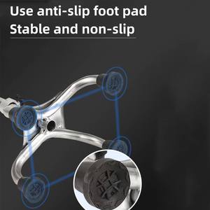 Grandi scatole di cartone per stampelle stampelle pieghevoli per adulti ascellari rosa <span class=keywords><strong>dimensioni</strong></span> universali - Product Image 5