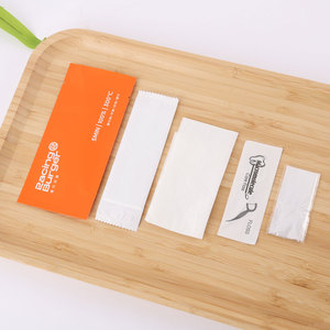 Set di posate usa e getta per asporto, confezionate singolarmente, forchetta, coltello, cucchiaio, bacchette in bambù, scatola con finestra, personalizzabile - Product Image 6