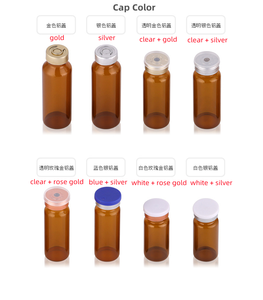 Flacon en verre transparent ambré vide pour <span class=keywords><strong>pharmacie</strong></span>, 3 ml, 5 ml, 6 ml, 7 ml, 8 ml, 10 ml, 20 ml, pour injection médicale avec bouchon en caoutchouc - Product Image 6