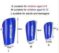 Protège-tibias de football personnalisables avec logo, coque rigide légère, couvre-chaussettes respirants, protection de jambe, protection de base, vente en gros OEM