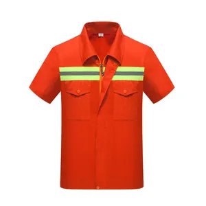 Reflective Food Industry Safety Suit Work Wear Clothes Security Uniform Petroleum Oil Field Workwear For Work Scrubs Uniforms