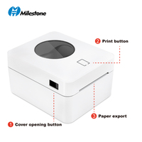 Imprimante d'étiquettes thermiques Milestone MHT-L9250 4x6 avec USB/LAN/WiFi 203 dpi en stock