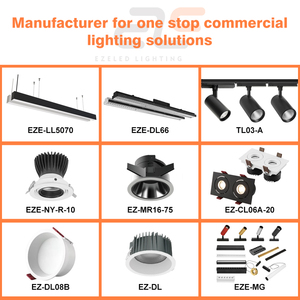 EZELED-Foco de luz Led de estilo moderno, de alta calidad, de aluminio, para oficina, <span class=keywords><strong>7</strong></span>, 12 vatios - Product Image 4