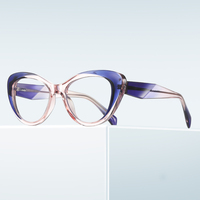 Gafas Ópticas Clásicas TR90 para Mujer, Montura Ligera de Diseño, Lentes para Uso Diario, Oficina, Lectura, Moda