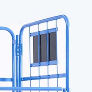 Zware, inklapbare rolcontainer logistieke opslagwagen met wielen - Product Image 5