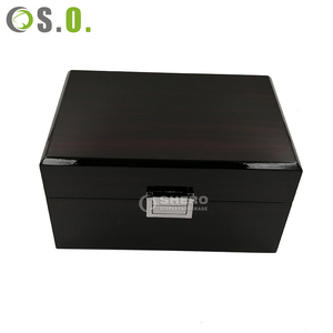 Caja de Reloj de Madera de Lujo con Impresión Personalizada de Shero Factory, Caja de Regalo de Madera de Lujo con Logotipo Personalizado, Caja de Almacenamiento para Relojes - Product Image 4
