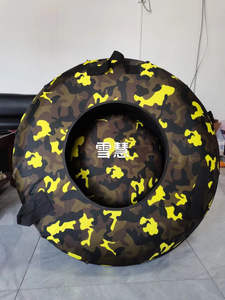 Couleur personnalisée épaississement adulte Snowboard Ski anneau Laser sculpture soucoupe volante herbe sable <span class=keywords><strong>luge</strong></span> neige Tubes luges neige Tubes - Product Image 4