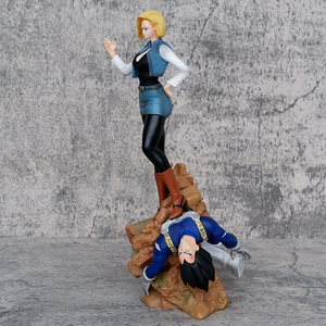 หุ่นฟิกเกอร์แอ็คชั่น No.18พ่ายแพ้ของเล่นการ์ตูน dbz 25cm dbz Super Saiyan Vegeta - Product Image 3