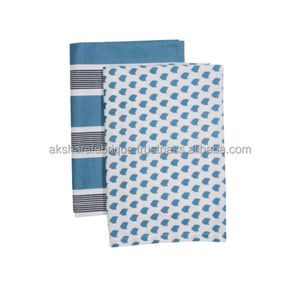 Custom Printed Waffle Tea <b>Towel</b> Checkered <b>Pattern</b> Kitchen Dish Cloths for Supermarket <b>Hand</b> <b>Towels</b> Dish Cloths Woven - Product Image 4