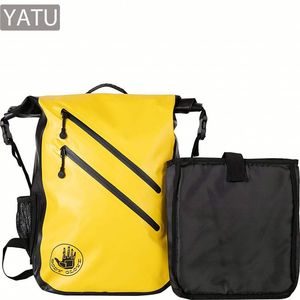 Zaino Impermeabile Leggero in PVC da 30L con Chiusura Roll-Top, Borsa da Viaggio Impermeabile Unisex per Attività all'Aperto, Nuovo Stile - Product Image 3