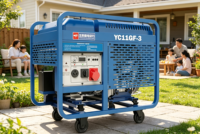 Groupes électrogènes diesel silencieux SDEC YUCHAI 2,8KW-18KW à démarrage automatique, châssis ouvert, ATS, 50Hz