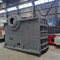 Concasseur à mâchoires PE1200x1500 de haute qualité contrôlé par PLC avec moteur AC et roulement pour le concassage de minerai d'or, efficacité accrue