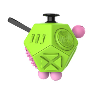 Novinss nhà máy trực tiếp bán sỉ chống căng thẳng EDC Đồ chơi tay <span class=keywords><strong>Fidget</strong></span> Cube <span class=keywords><strong>12</strong></span> bên - Product Image 3