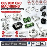 Boîtier de protection pour servomoteur et actionneur de robot en aluminium 6061 usiné CNC, personnalisé OEM, pour équipement robotique humanoïde