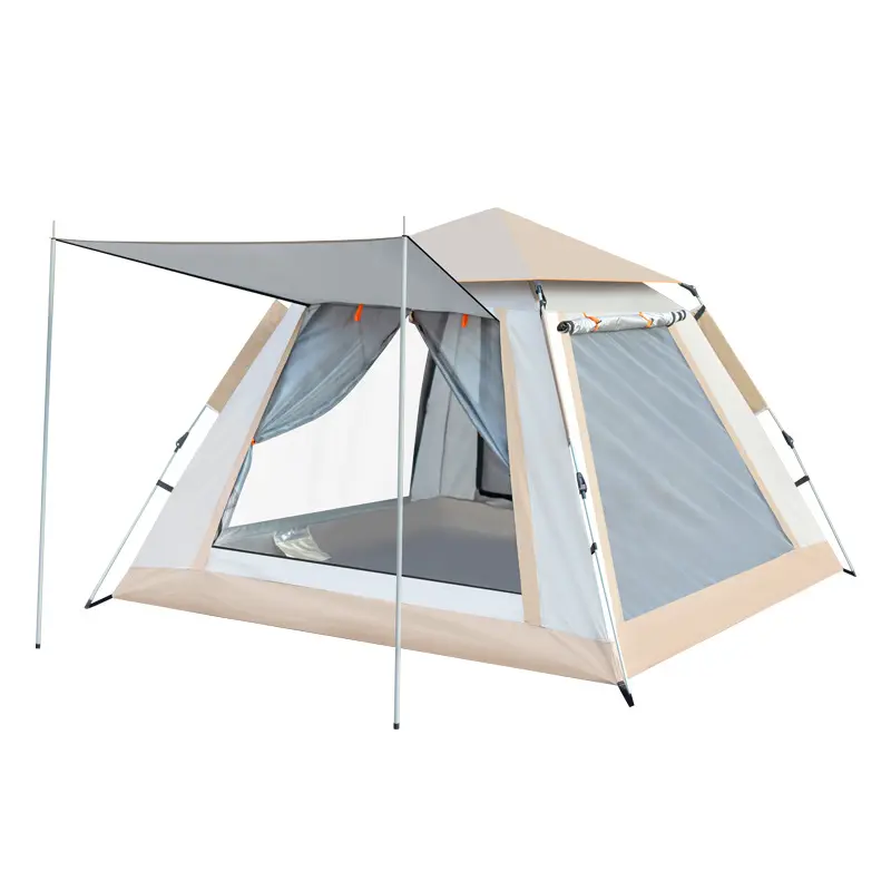 Toptan yeni tasarım naylon açık kamp piknik yürüyüş otomatik çadır