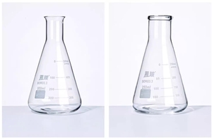 Frasco de vidrio para uso en laboratorio, frasco cónico Erlenmeyer ancho y estrecho de 500ML y 1000ML - Product Image 5