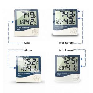 เครื่องวัดอุณหภูมิและความชื้นดิจิตอลในบ้าน HTC1  เครื่องวัดอุณหภูมิและความชื้นในร่ม - Product Image 4