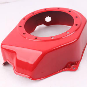 Système de refroidissement de moteur à essence 170F168 avec boîtier de montage de démarreur épaissi, couvercle de guidage d'air et boîtier de plaque de traction - Product Image 3